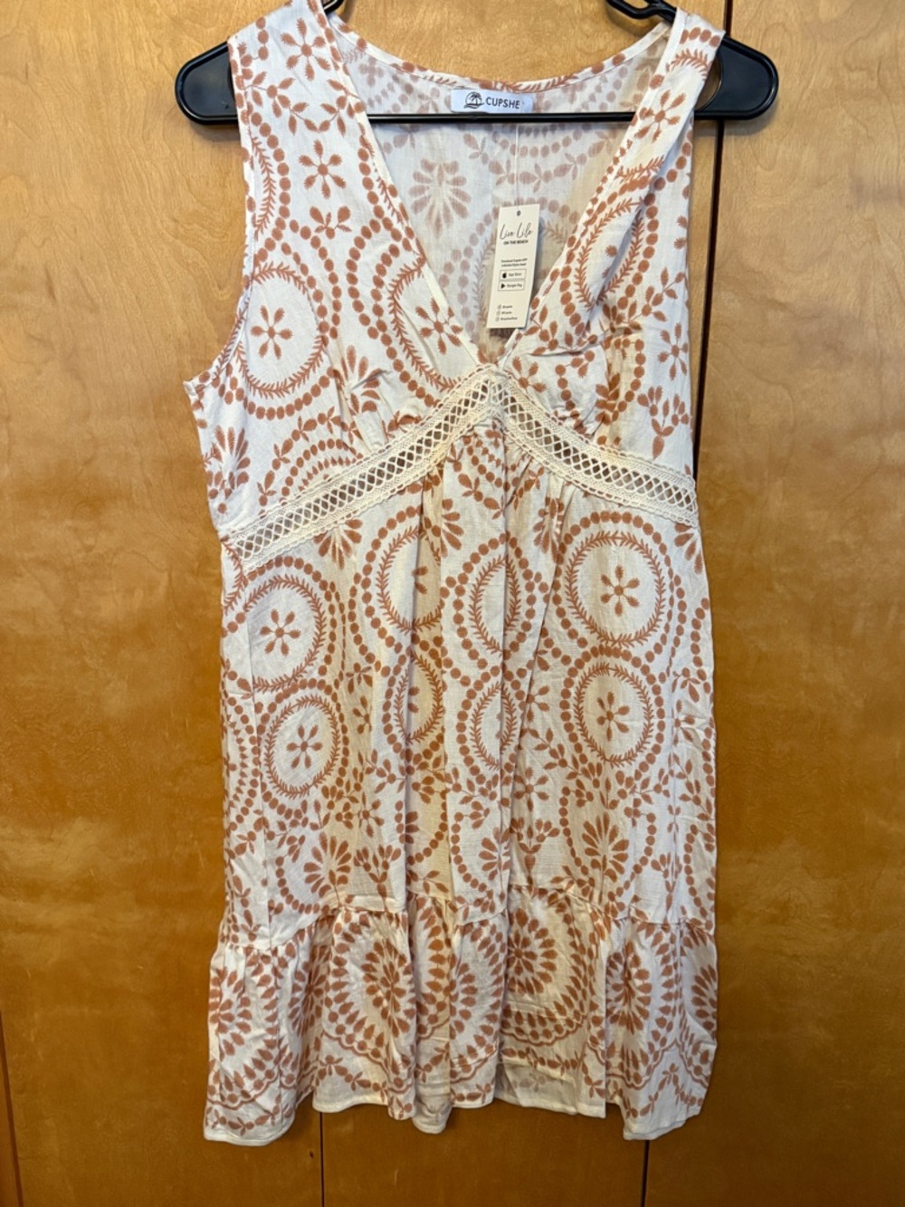 CUPSHE Boho Dress women size Large